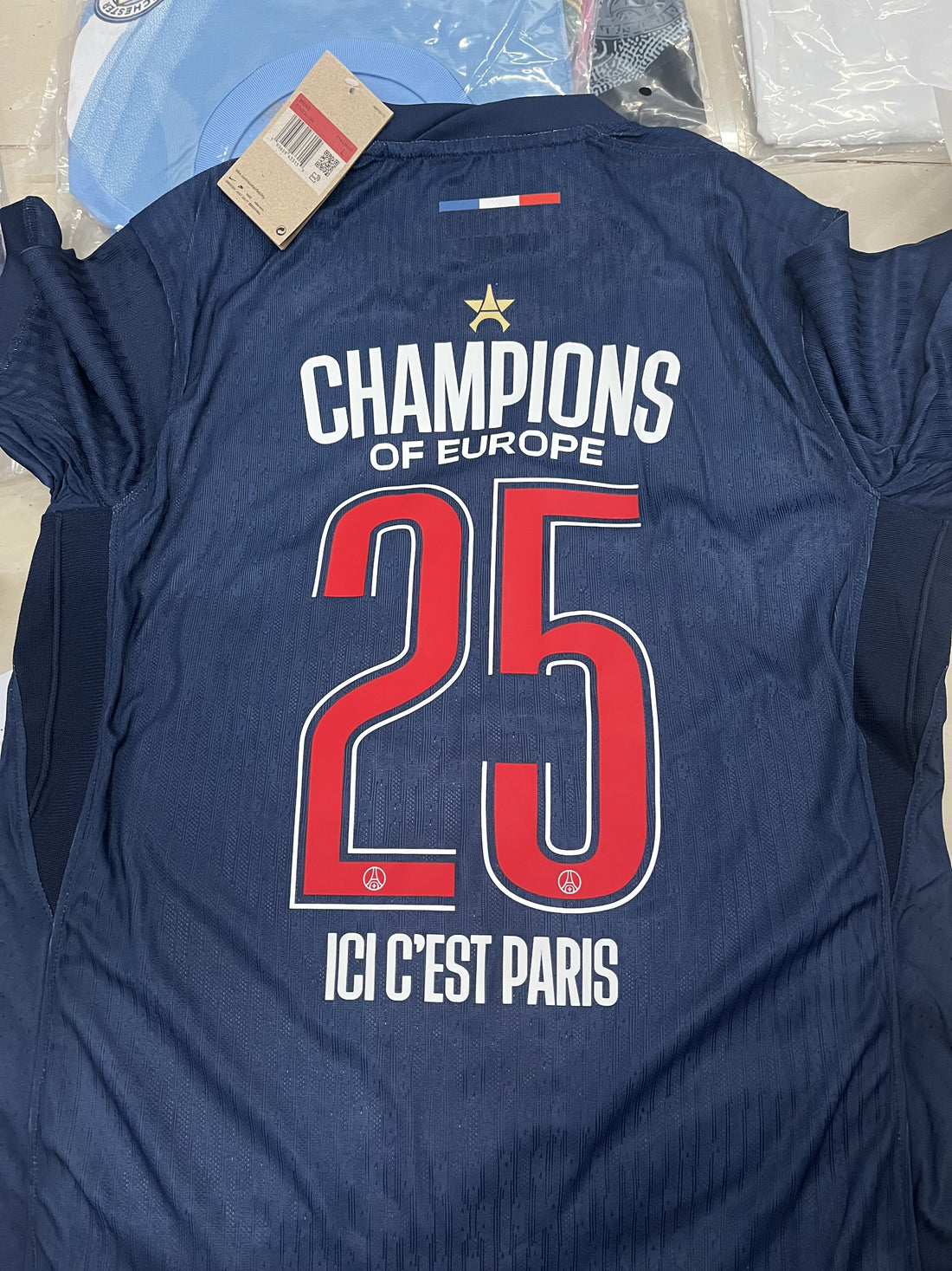 Maillot PSG Champions D'Europe 2025 1 Etoile