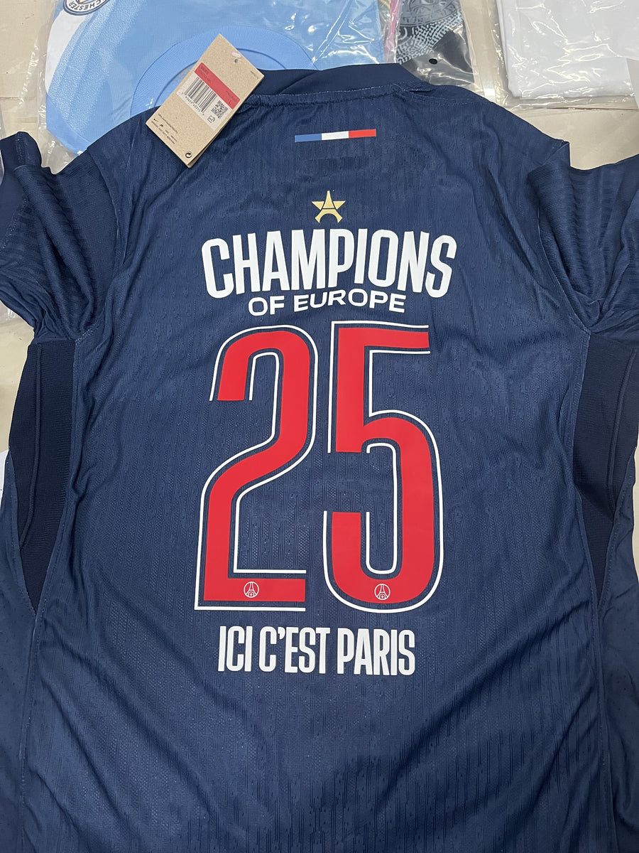 Maillot PSG Champions D'Europe 2025 1 Etoile