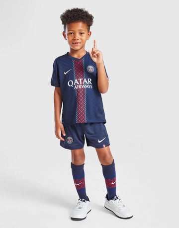 Maillot Domicile Stadium PSG Nike 25/26 Ensemble - Enfant