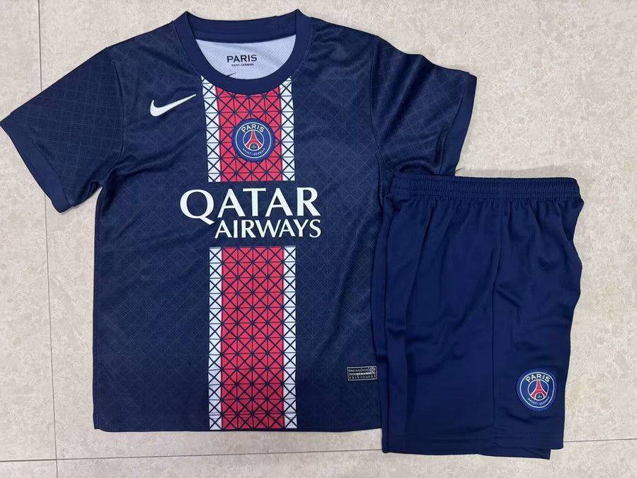 Maillot Domicile Stadium PSG Nike 25/26 Ensemble - Enfant