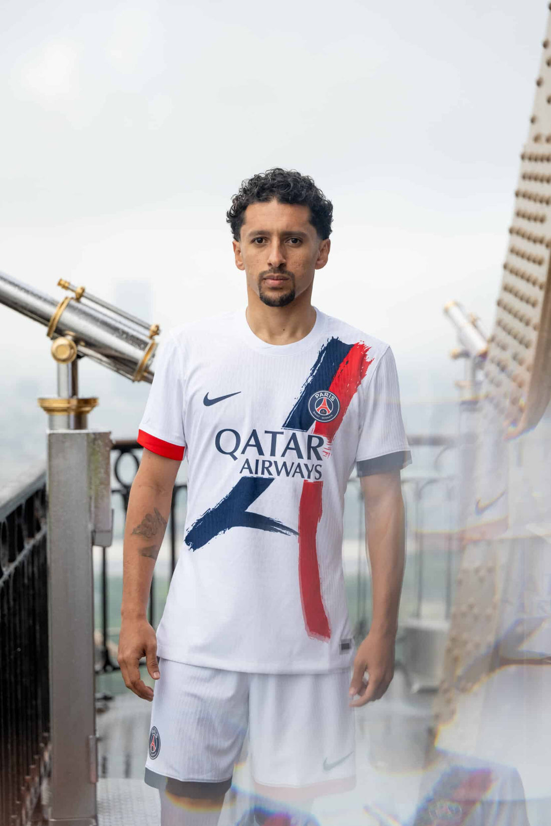 Maillot Extérieur Match PSG Nike Dri-FIT ADV 24/25 avec Étoile